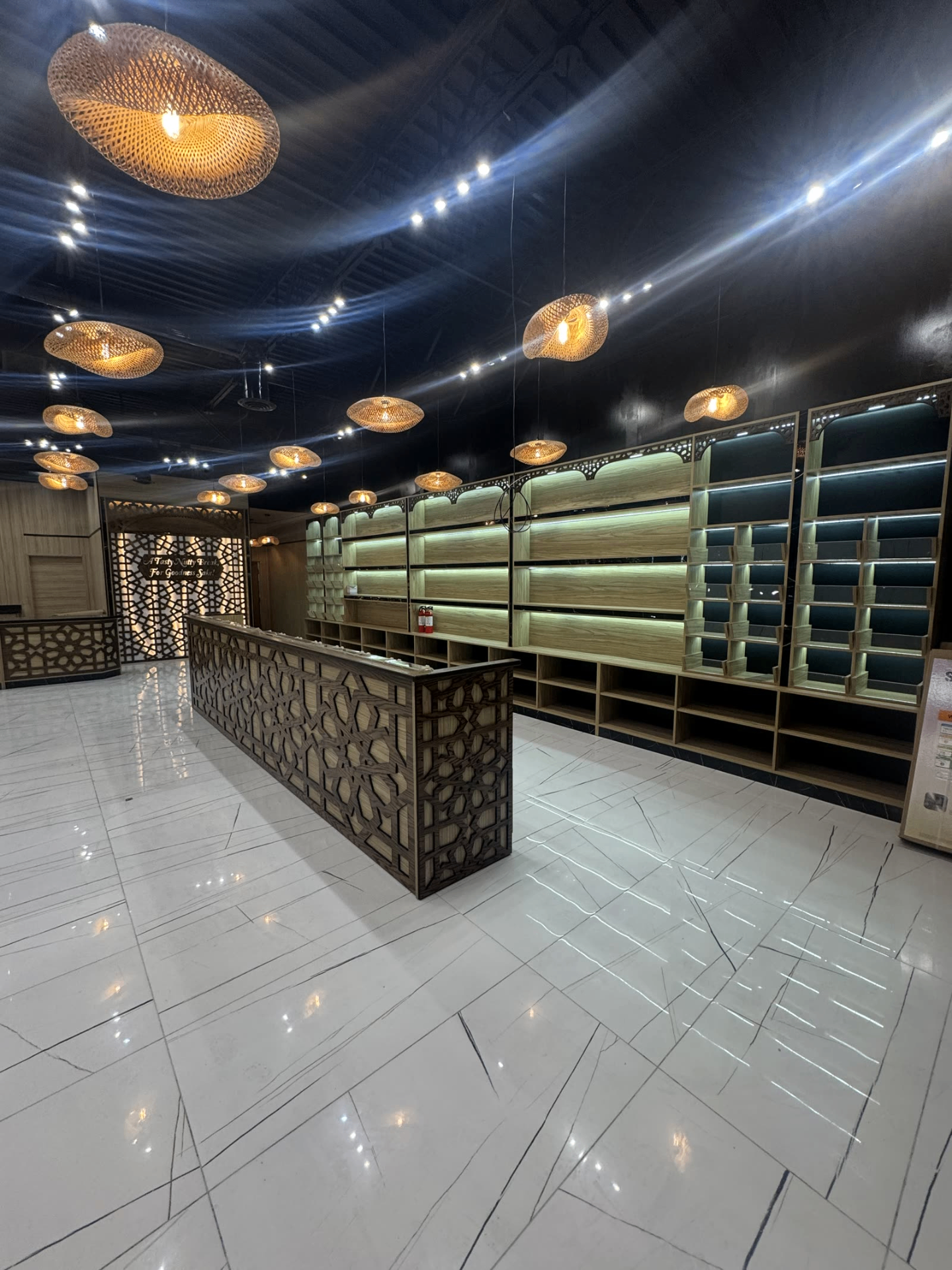 Custom carpentry and glass shop interior by Alarz Carpentry & Glass